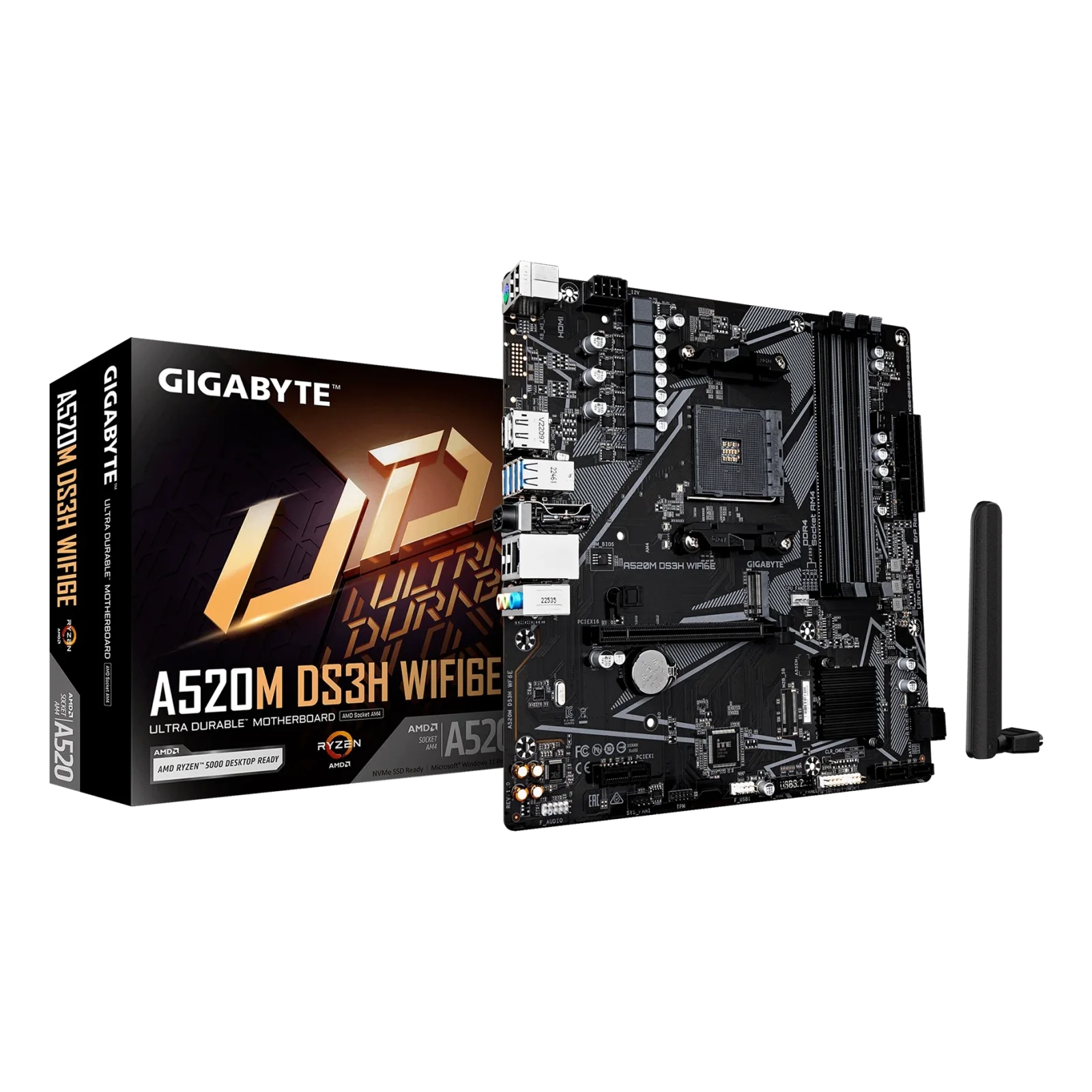 Gigabyte A520M DS3H WIFI6E Motherboard