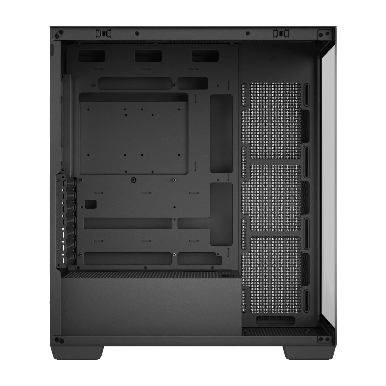 DEEPCOOL CG580 Panoramic Single Chamber ATX Computer Case Black
