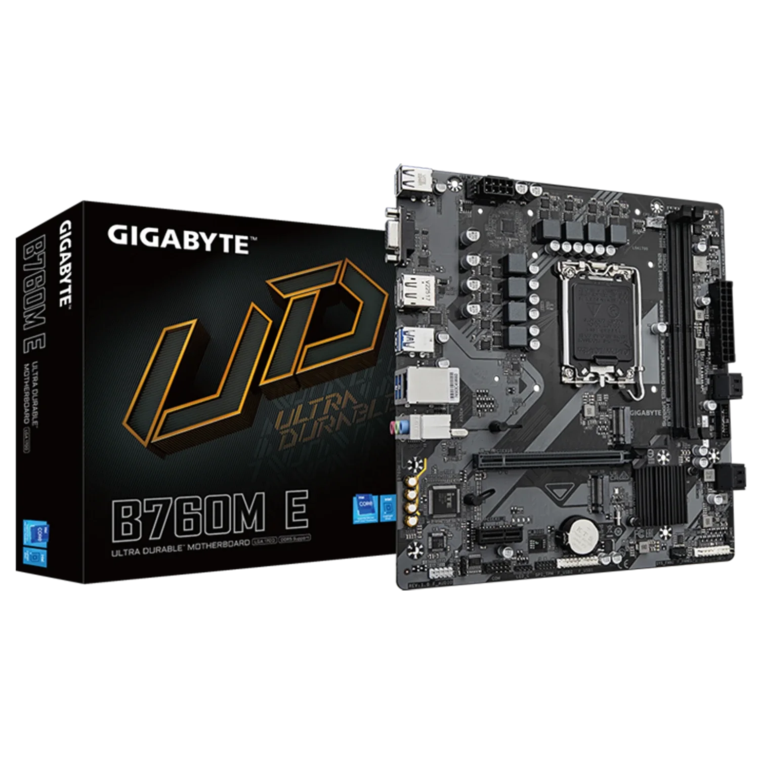 Gigabyte B760M E DDR5 Ultra Durable Motherboard