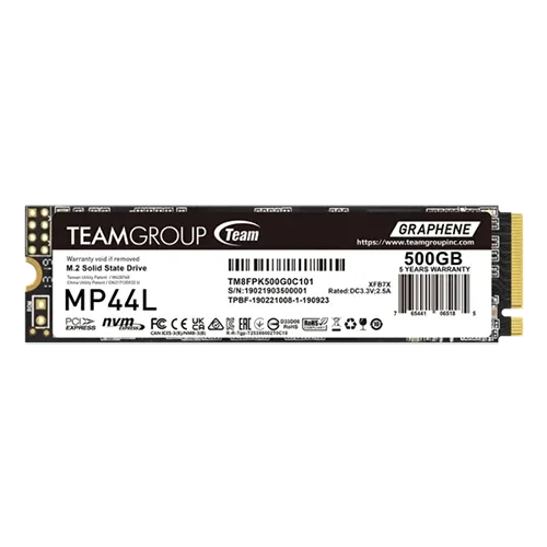 Team Group MP44L 500GB M.2 PCIe Gen4 SSD