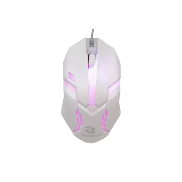 BOSSTON M15 GAMING USB WHITE WIRED MOUSE