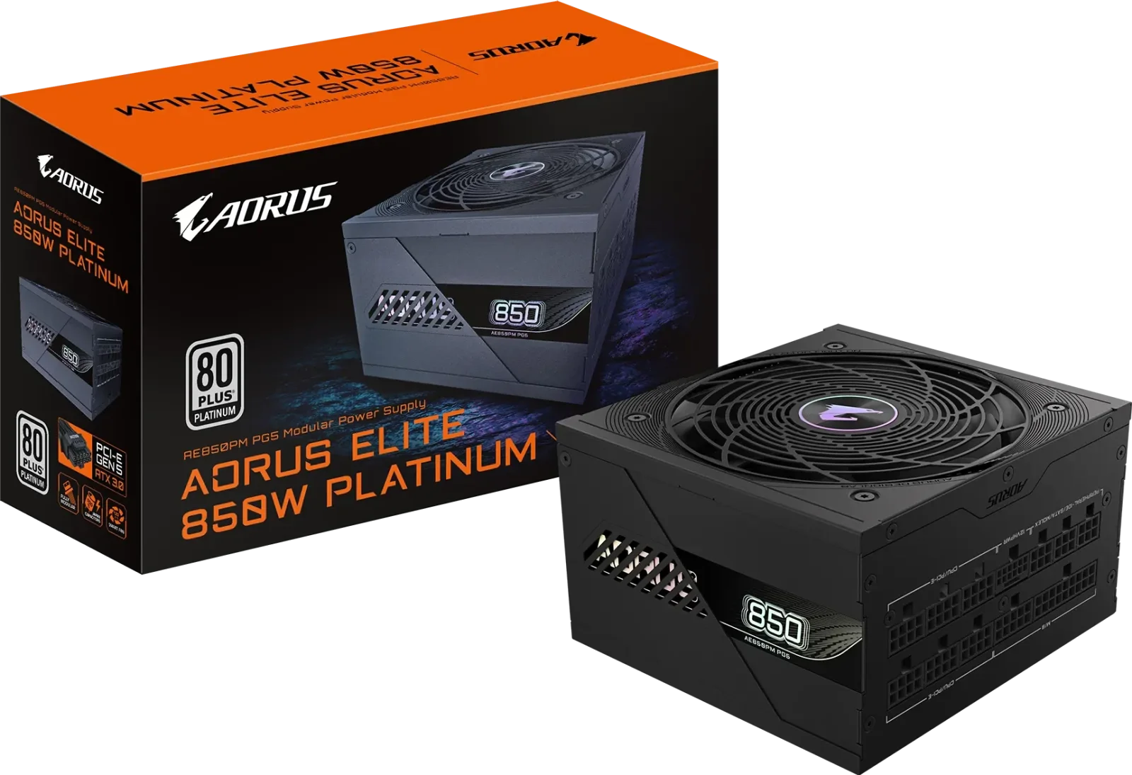 AORUS ELITE P850W 80+ Platinum Modular Power Supply