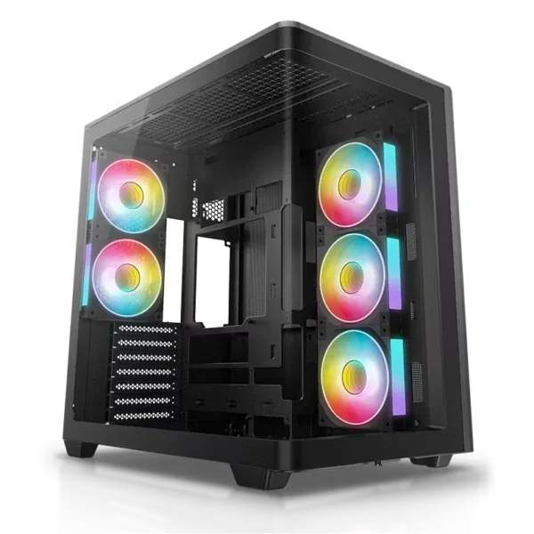 DeepCool CG590U 5F Panoramic Seamless Single-Curve Glass ATX Case