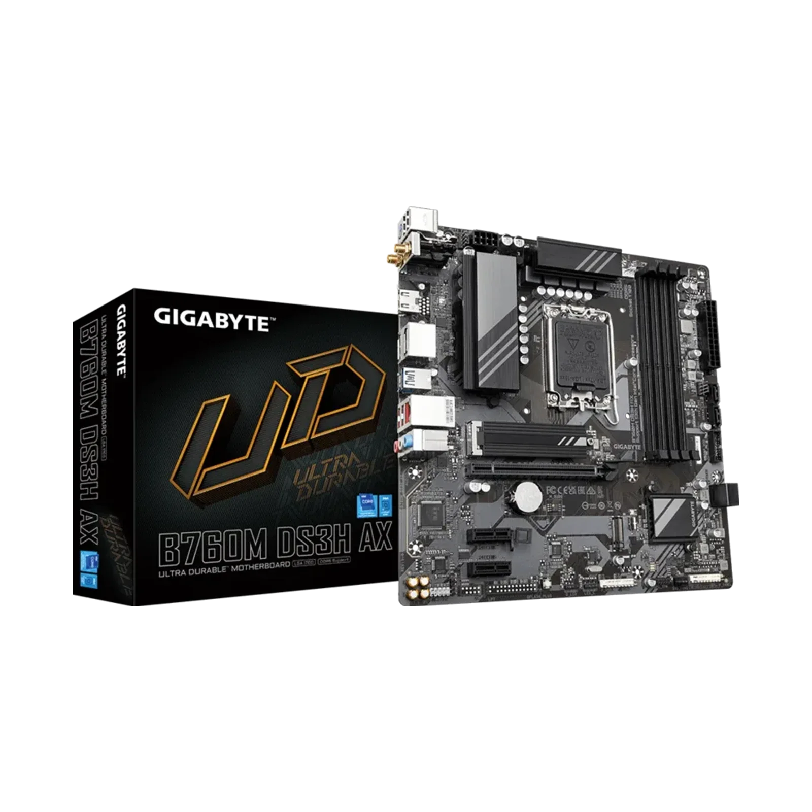 Gigabyte B760M DS3H AX DDR5 Motherboard (Wifi)