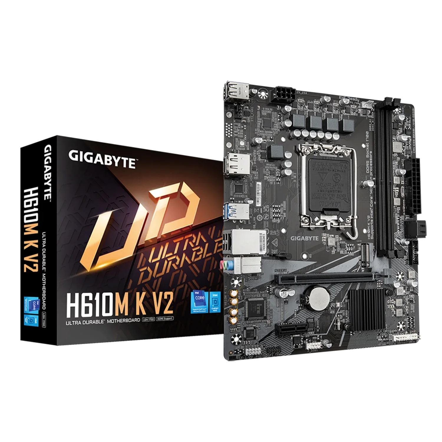 Gigabyte H610M K V2 DDR5 Motherboard