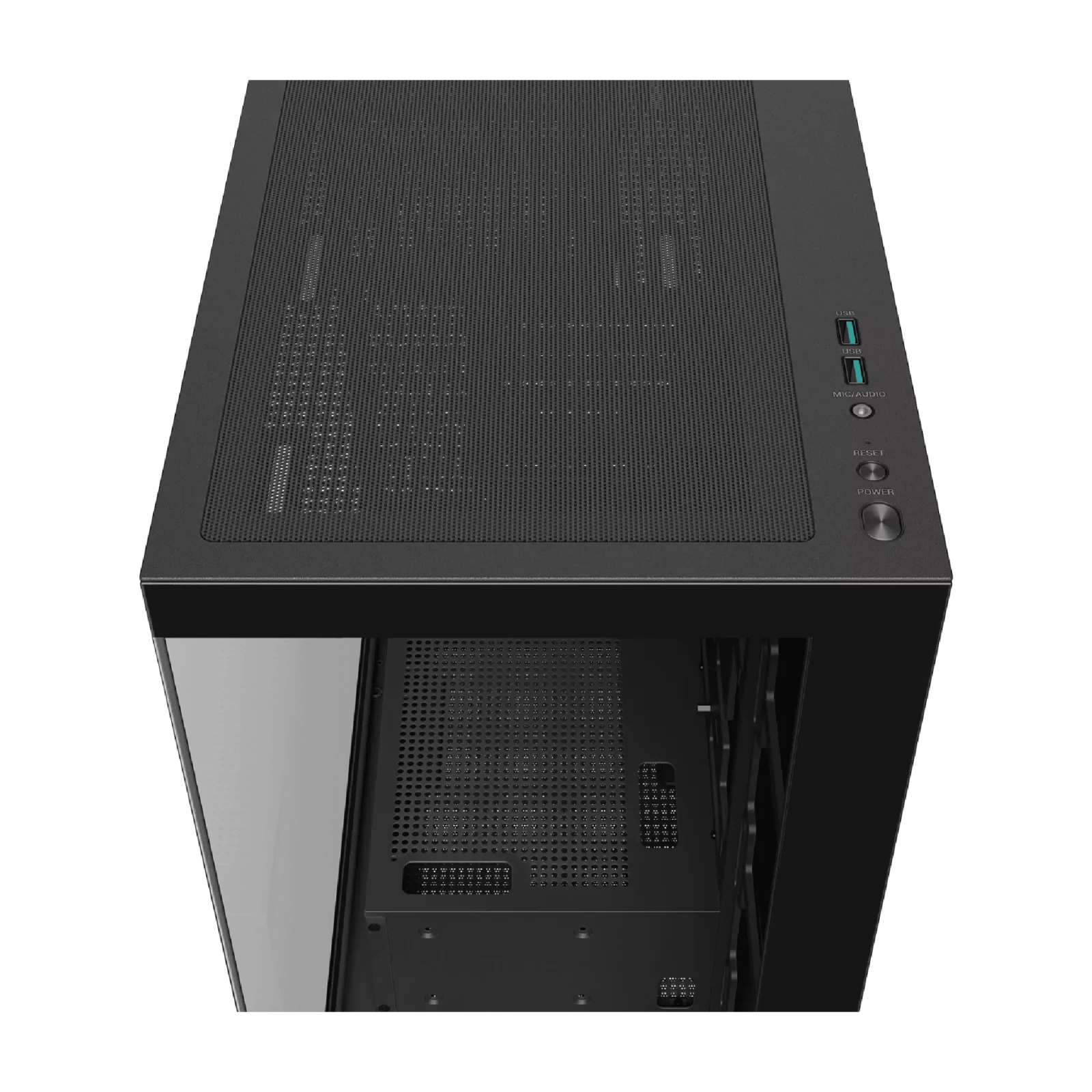 DEEPCOOL CG580 Panoramic Single Chamber ATX Computer Case Black