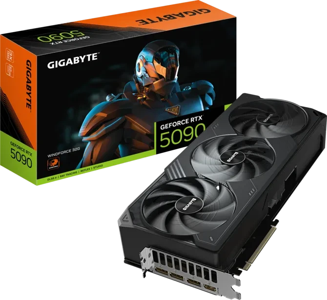 Gigabyte GeForce RTX 5090 WINDFORCE OC 32G Graphics Card