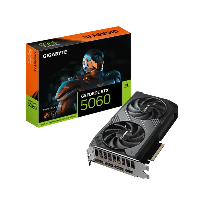 Gigabyte GeForce RTX 5060 WINDFORCE OC 8GB Graphic Card