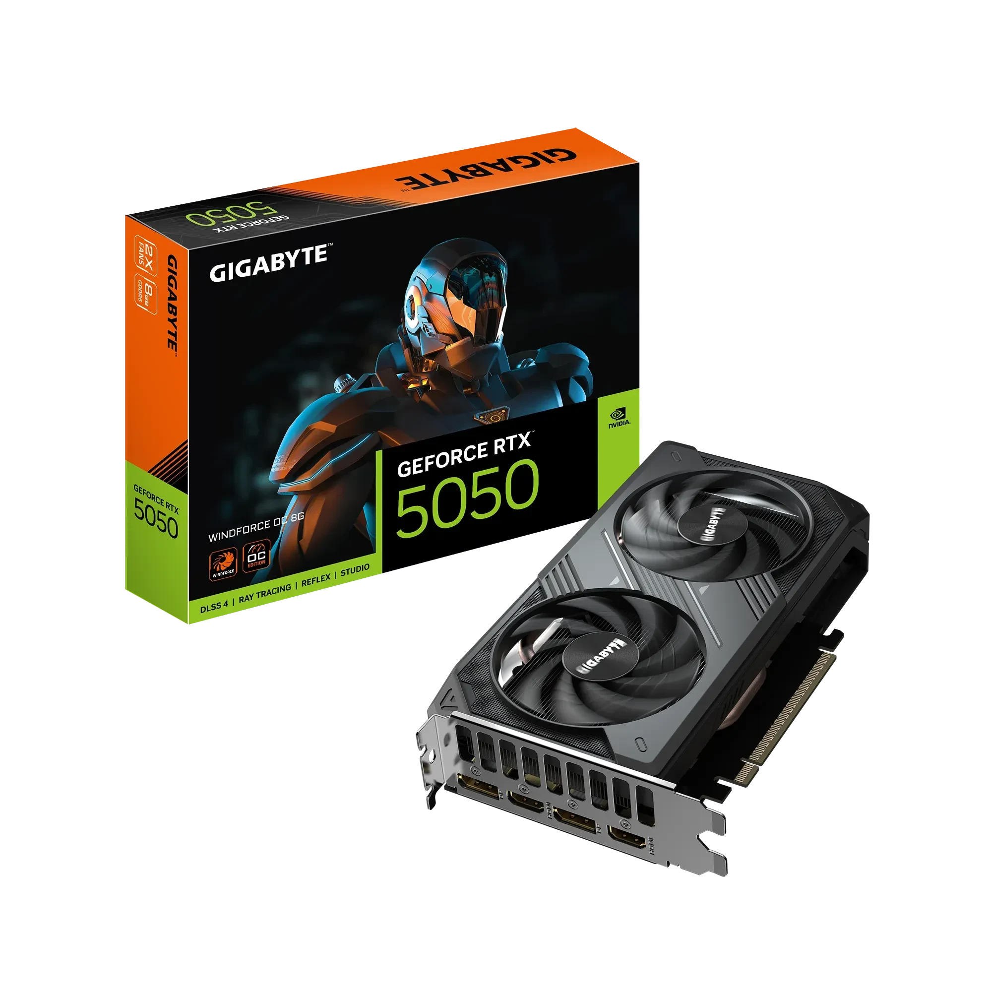 Gigabyte GeForce RTX 5050 WINDFORCE OC 8GB Graphic Card