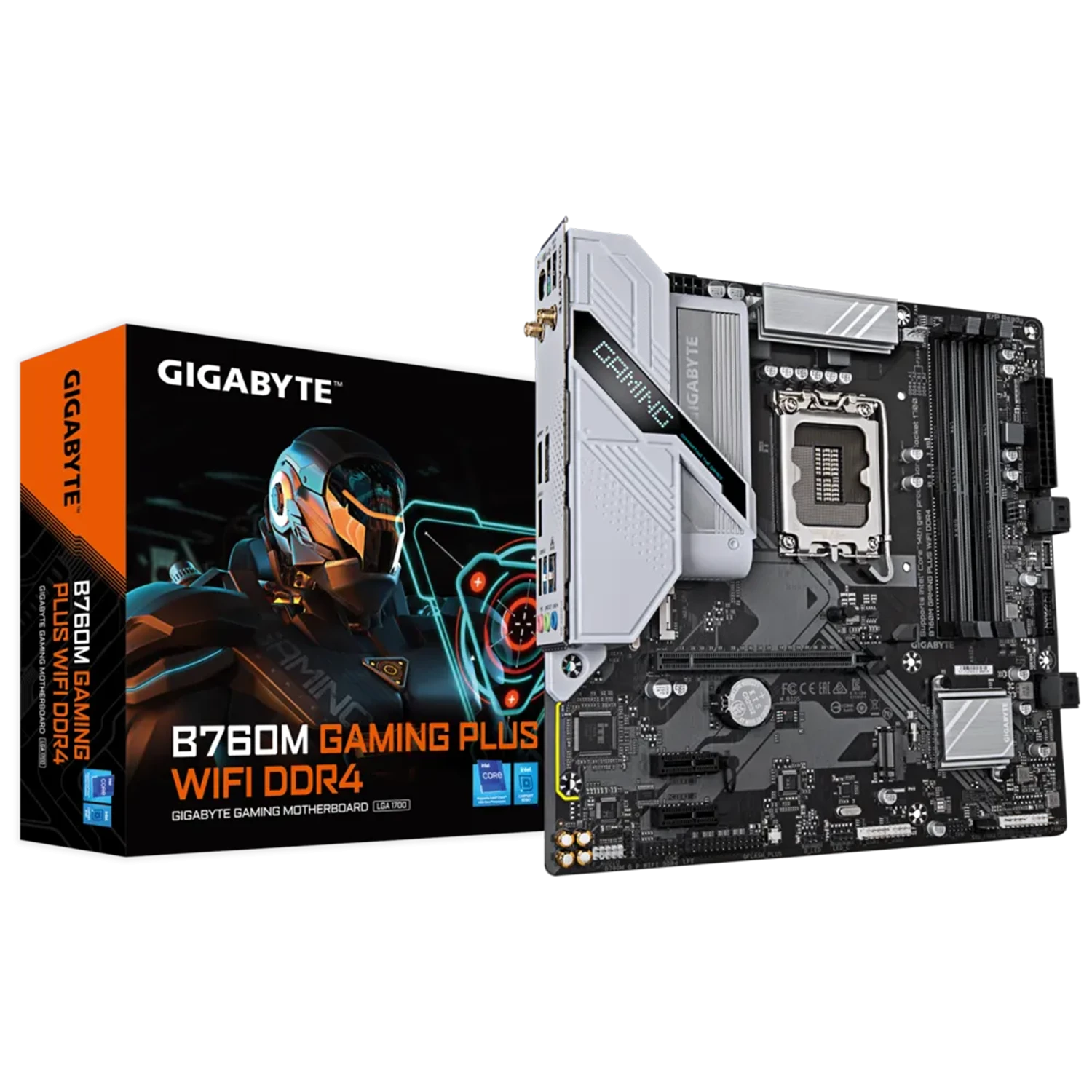 Gigabyte B760M GAMING PLUS WIFI DDR4 Motherboard