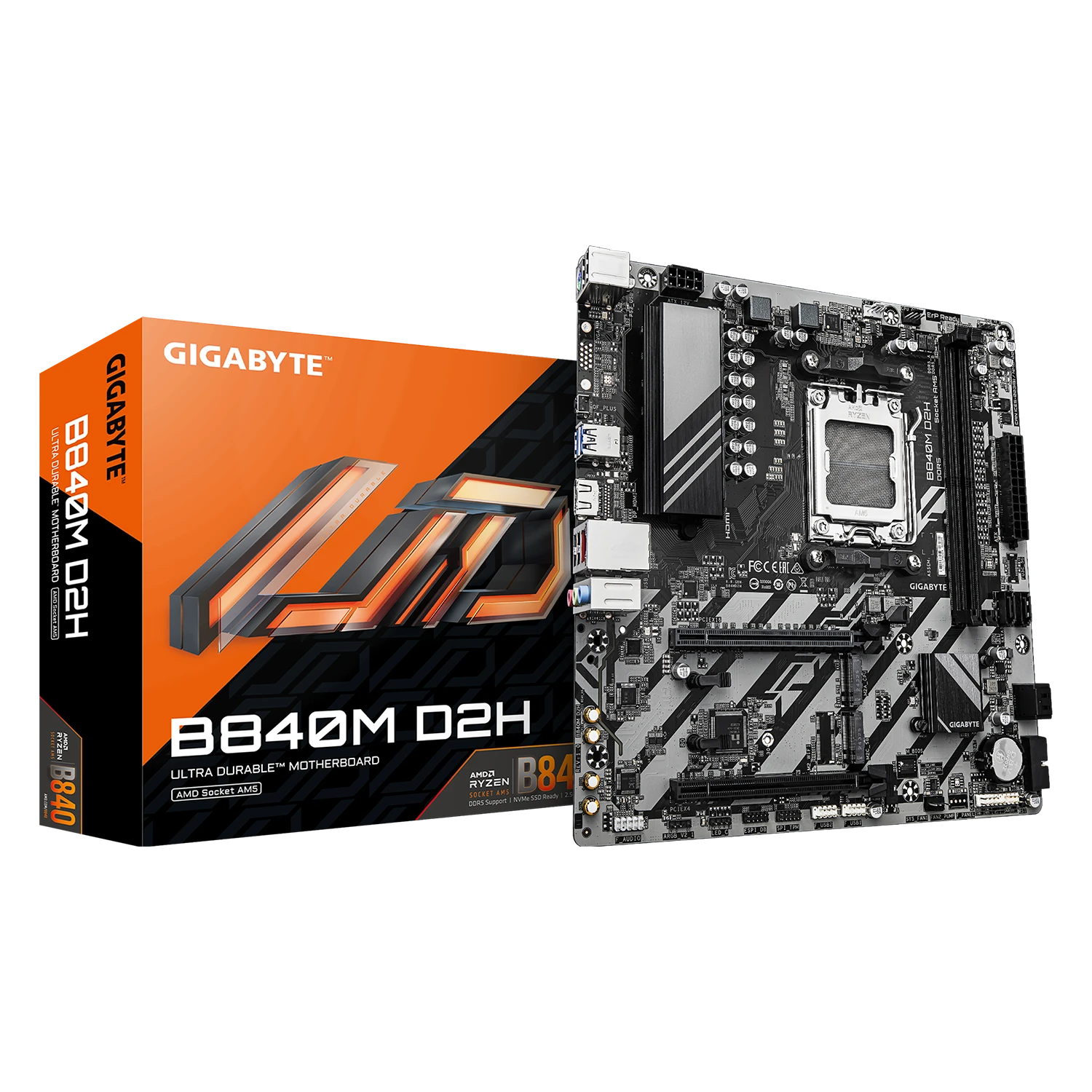 Gigabyte B840M D2H Ultra Durable Motherboard