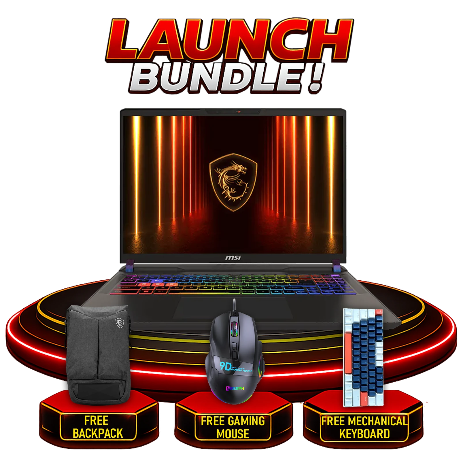 MSI Vector 17 HX AI A2XWIG Ultra 9 RTX 5080 Gaming Laptop