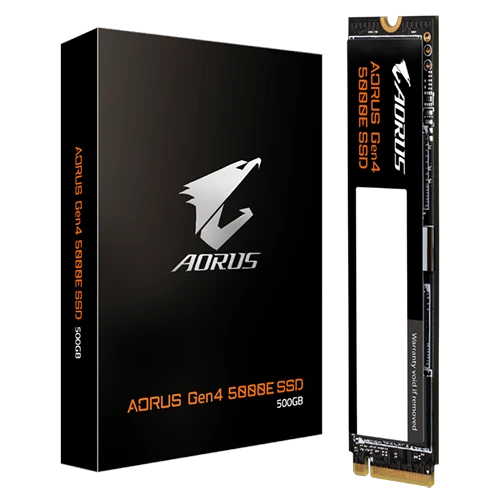 AORUS Gen4 500GB 5000E M.2 NVMe SSD