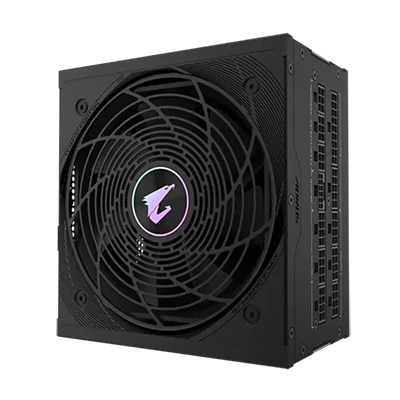 AORUS ELITE P1000W 80 Plus Platinum Modular Power Supply - Black