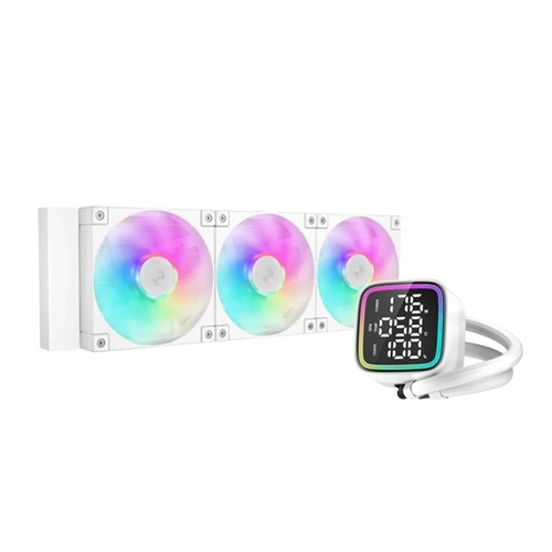 DeepCool LD360 WH 360mm Liquid Cooler with Triple Status Display