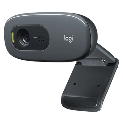 Logitech C270 HD 720P 30Fps Widescreen Webcam