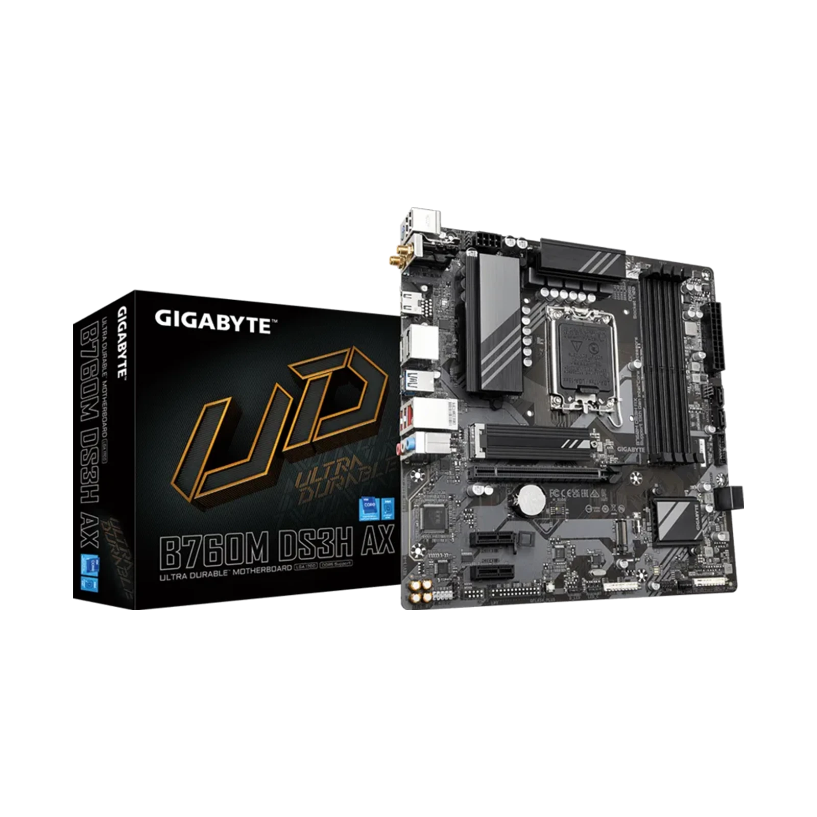 Gigabyte B760M DS3H AX DDR5 Motherboard (Wifi)