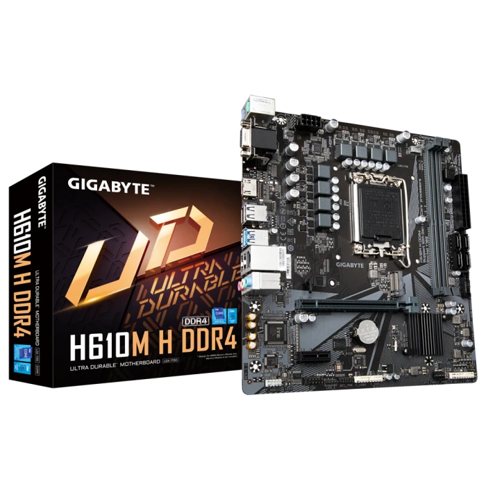 Gigabyte H610M H V3 DDR4 Micro-ATX Motherboard