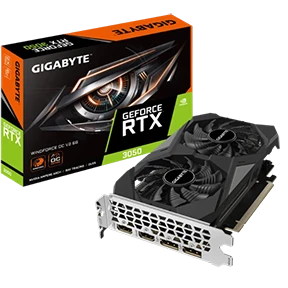 GIGABYTE GeForce RTX 3050 WINDFORCE OC V2 6G Graphics Card