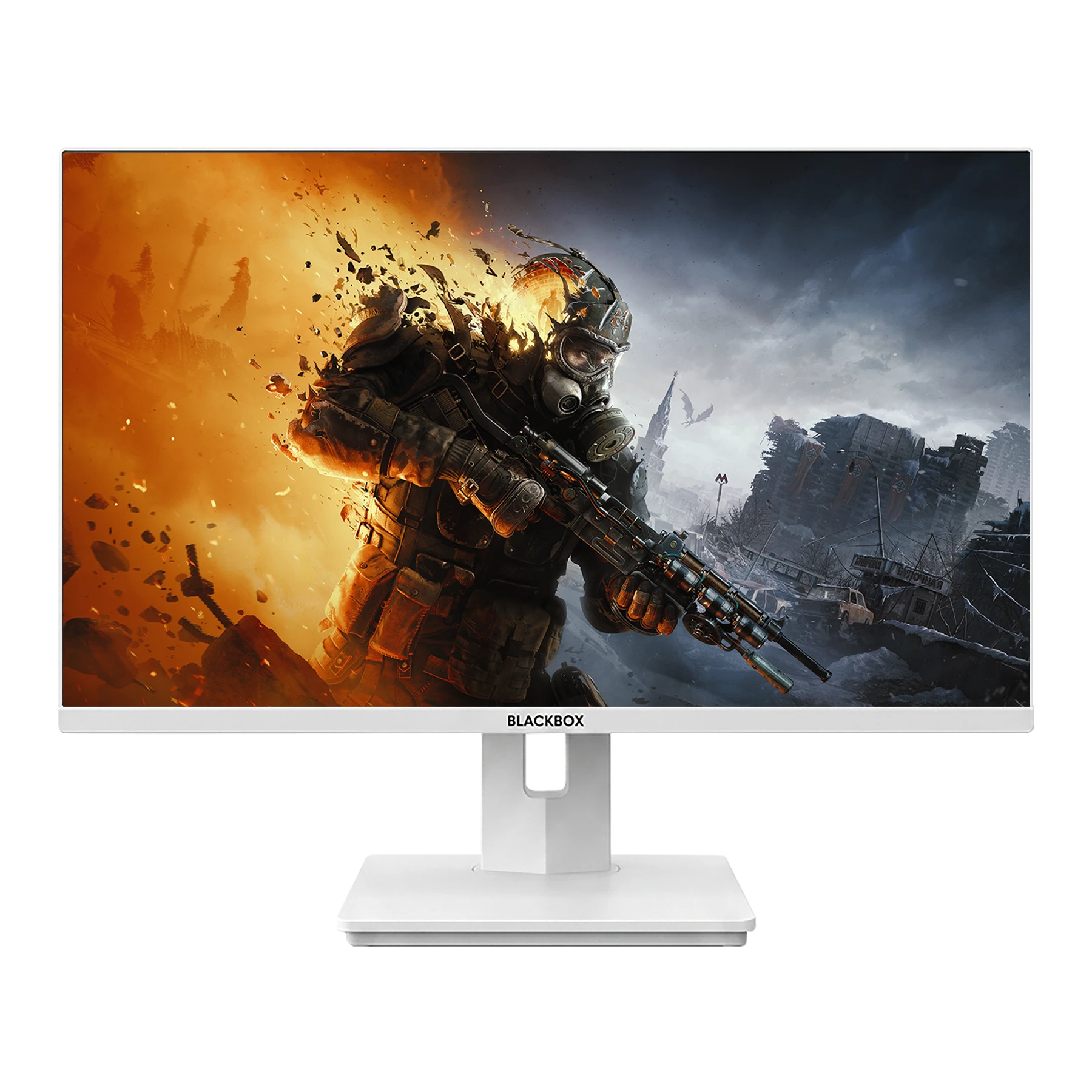BLACKBOX BB24200HD 20OHz FHD IPS Gaming Monitor - White
