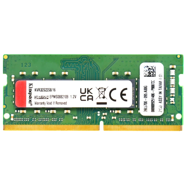 Kingston 16GB DDR4 3200MHZ SO-DIMM Laptop Ram(Not Sold Separately)