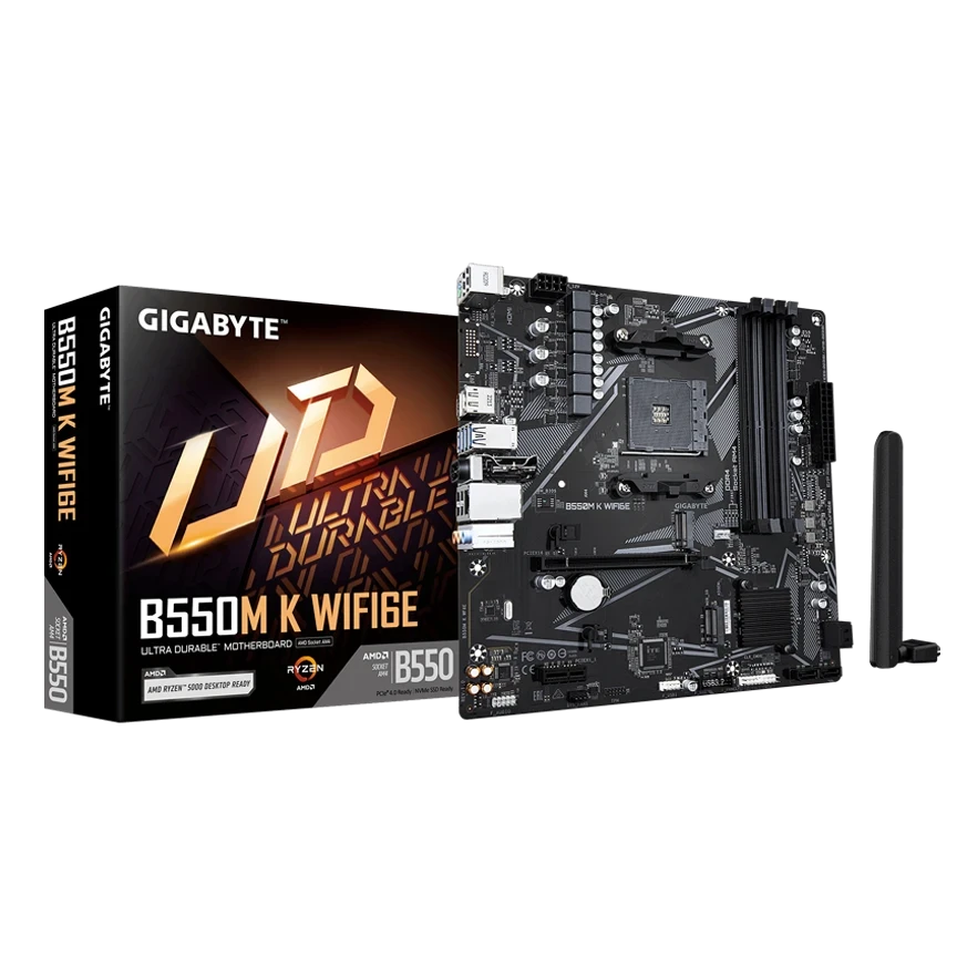 Gigabyte B550M K WIFI6E Motherboard