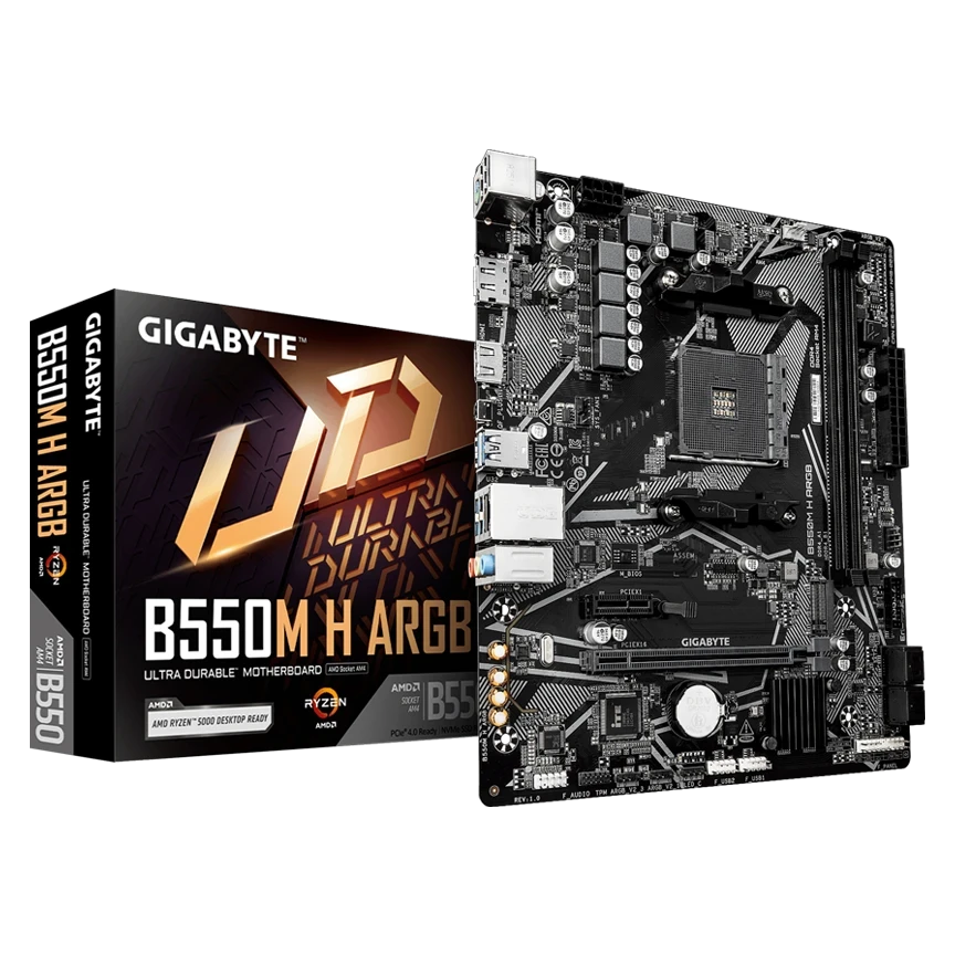 Gigabyte B550M H ARGB Motherboard