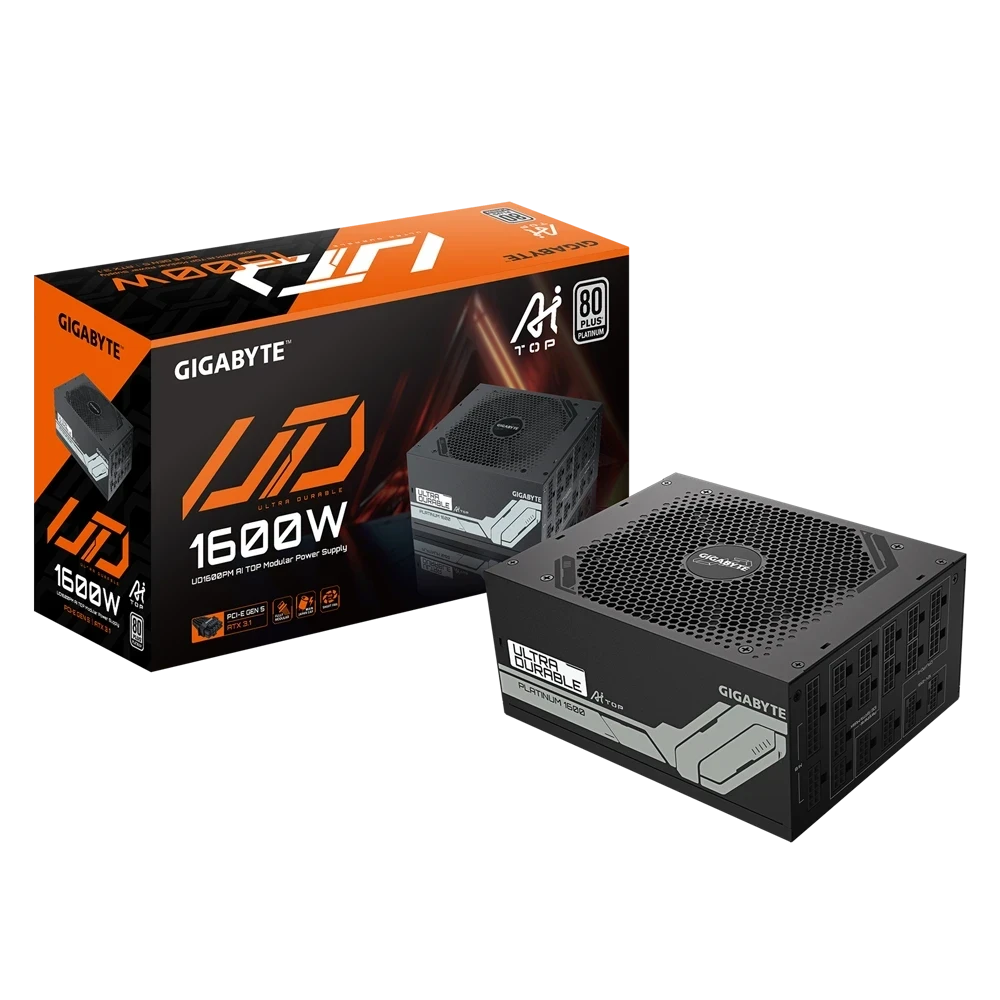 GIGABYTE UD1600PM PG5 AI TOP 1600W 80 Plus Platinum