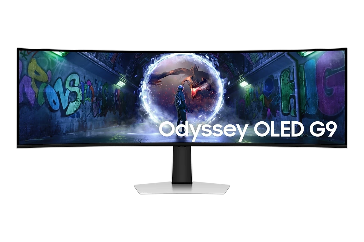 Samsung 49" Odyssey QHD 240Hz OLED G9 Curved Gaming Monitor