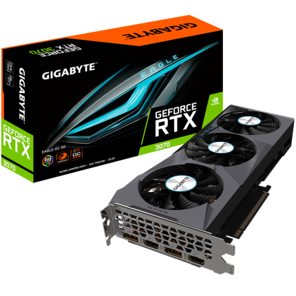 Gigabyte GeForce RTX 3070 Eagle OC 8G Graphics Card